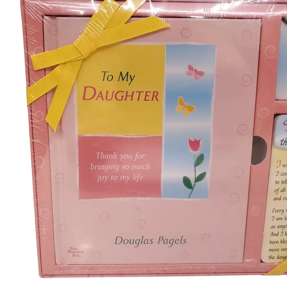 Blue Mountain Arts To My Daughter Douglas Pagels Gift Set for Daughter